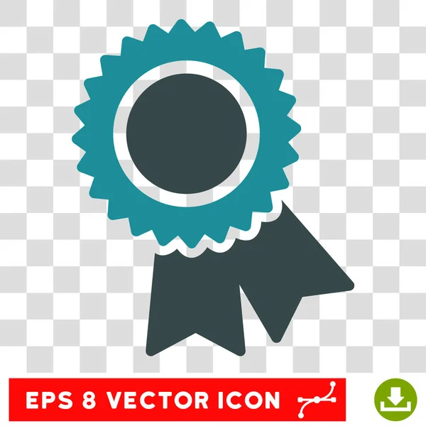Certificação Eps Vector Icon — Vetor de Stock