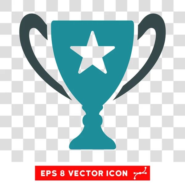 Ícone do vetor do troféu Eps — Vetor de Stock