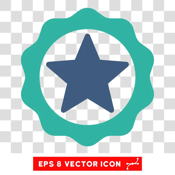Premio Sello Eps Vector Icono — Vector de stock
