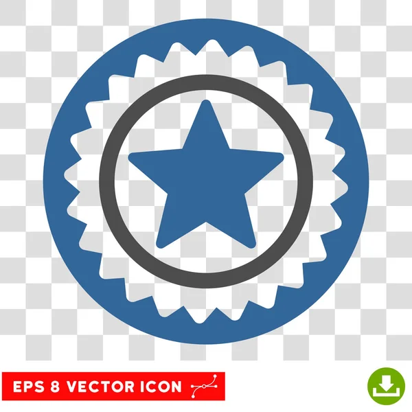 Medal Seal Eps Vector Icon — Stock Vector