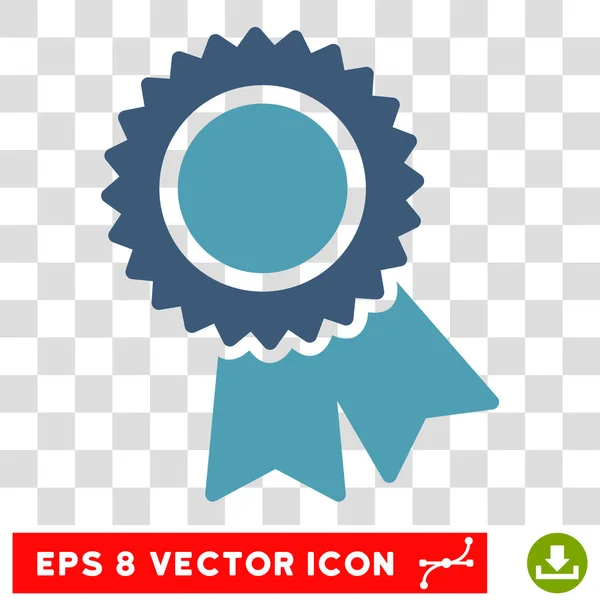 Zertifizierung eps Vektor-Symbol — Stockvektor