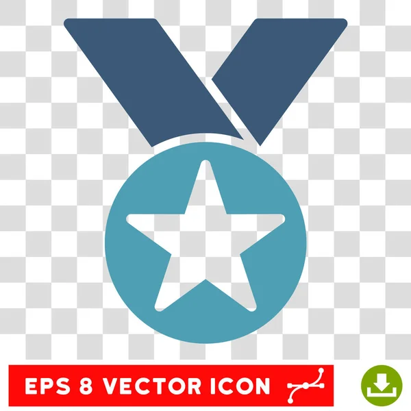 Medalla Eps Vector Icono — Vector de stock