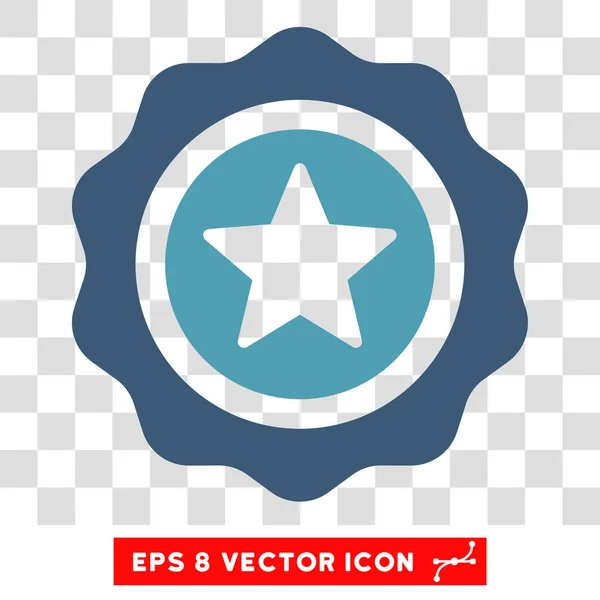 Sello de recompensa Eps Vector Icono — Vector de stock