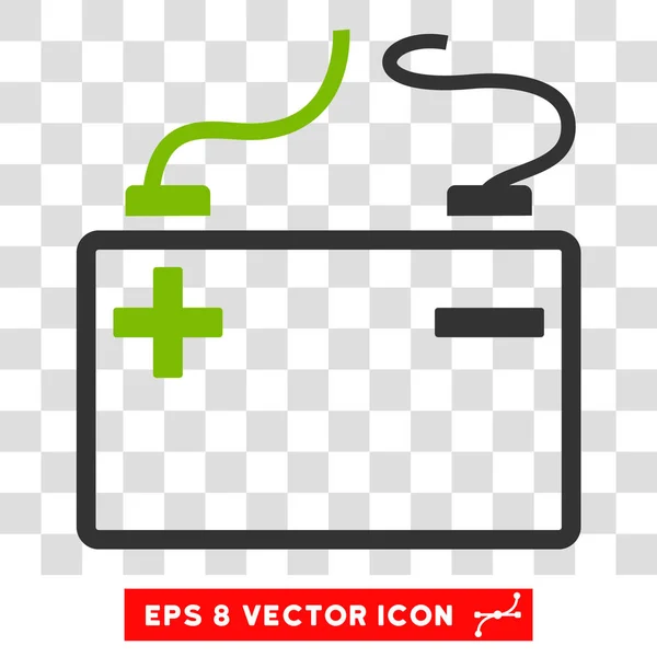 Accumulateur Eps Icône vectorielle — Image vectorielle