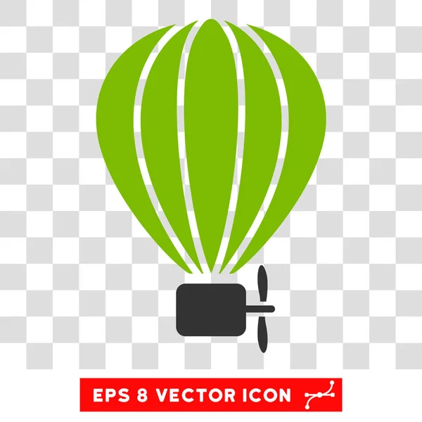 Aerostato Globo Eps Vector Icono — Vector de stock