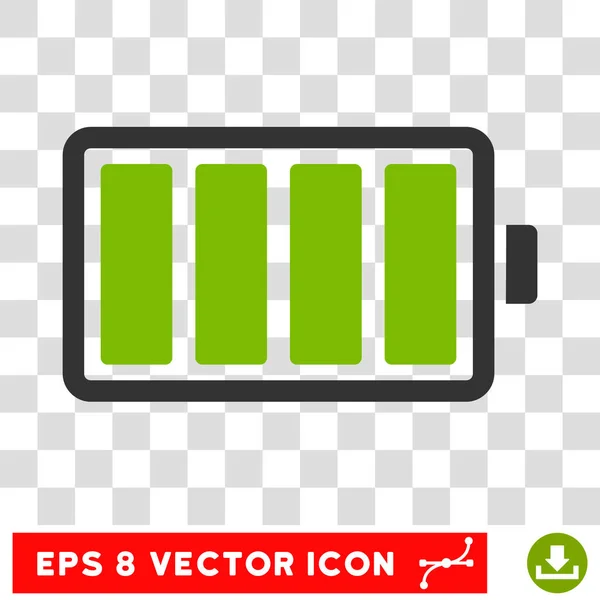 Значок батареи вектор Eps — стоковый вектор
