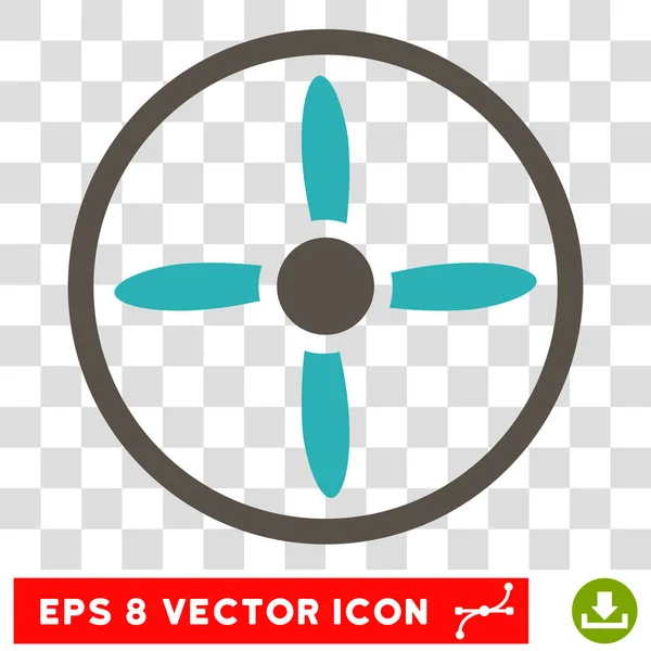 Дрон гвинт Eps Векторна піктограма — стоковий вектор