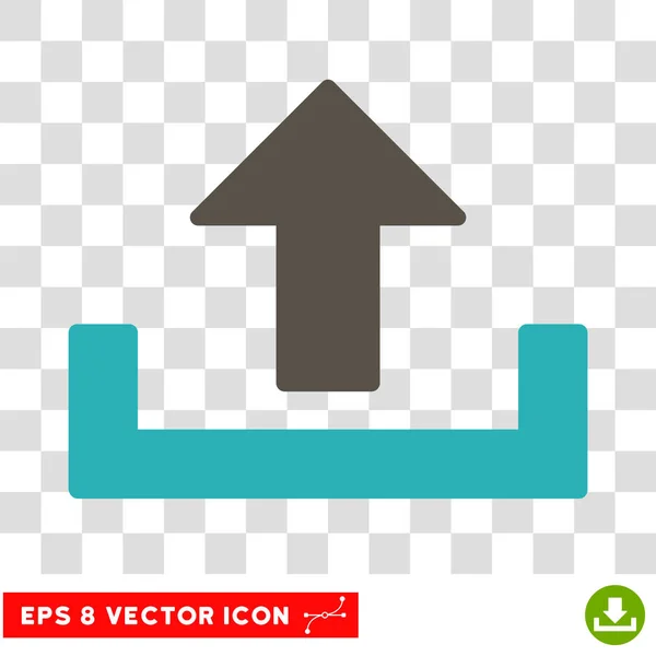 Carregar Eps Vector Icon — Vetor de Stock