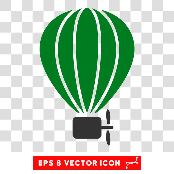 Aerostato Globo Eps Vector Icono — Vector de stock