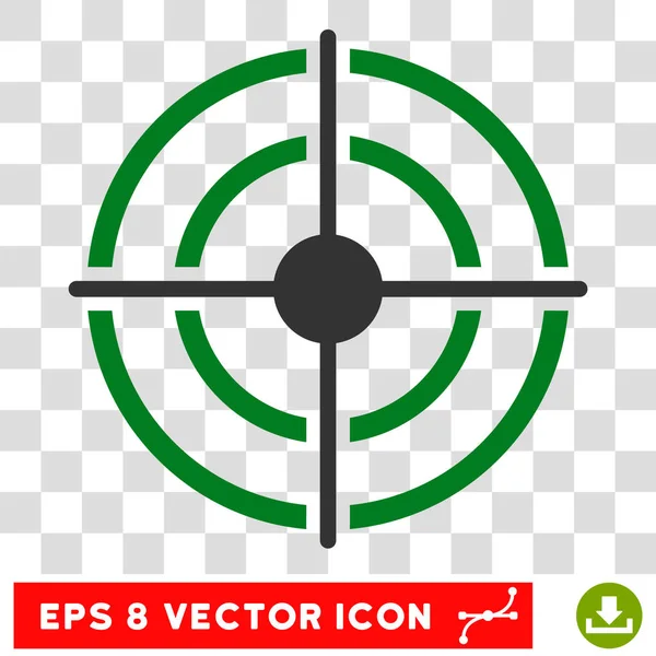 Целевая векторная икона Eps — стоковый вектор