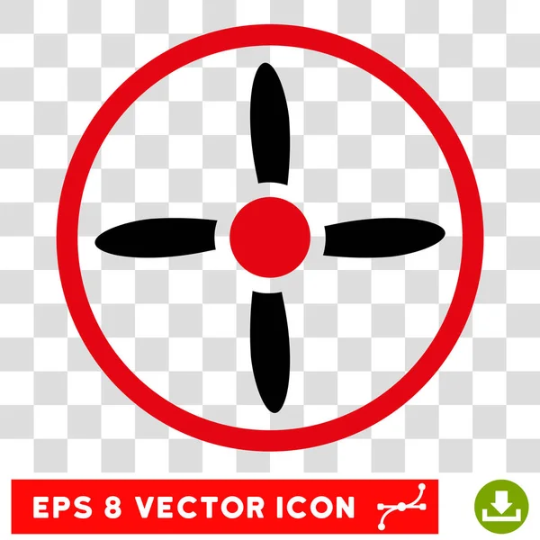 Drohne Schraube eps Vektor-Symbol — Stockvektor