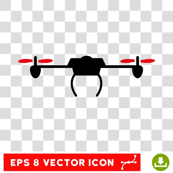 Drone Eps Vector icono — Vector de stock