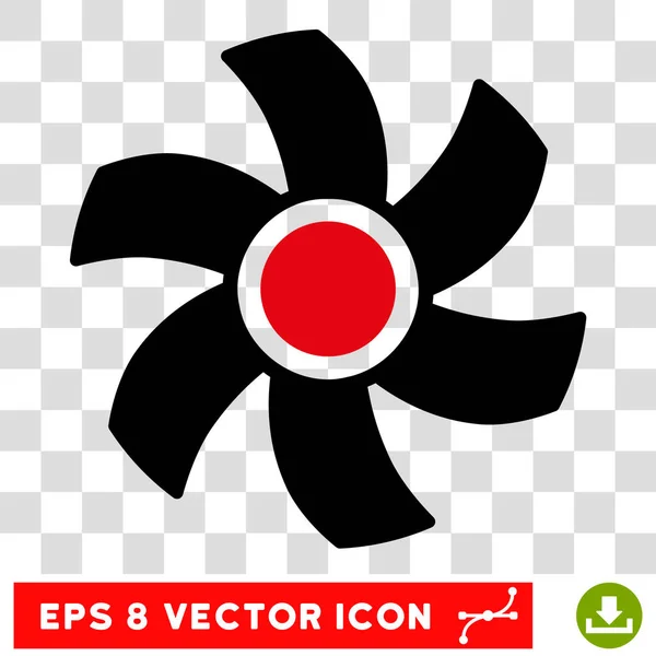 Rotor eps Vektorsymbol — Stockvektor