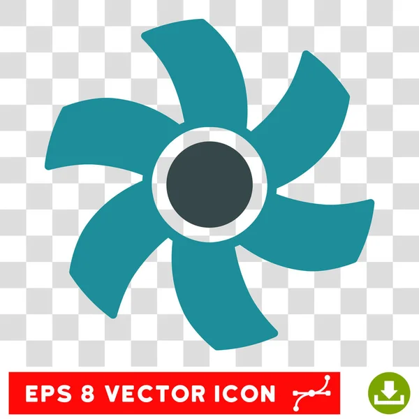 Icône vectorielle Eps de rotor — Image vectorielle