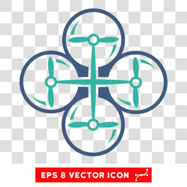 DRONY šrouby Eps vektorové ikony — Stockový vektor