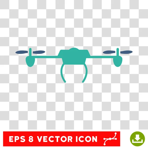 Drone Eps Vector icono — Vector de stock