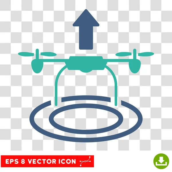 启动无人机 Eps 矢量图标 — 图库矢量图片