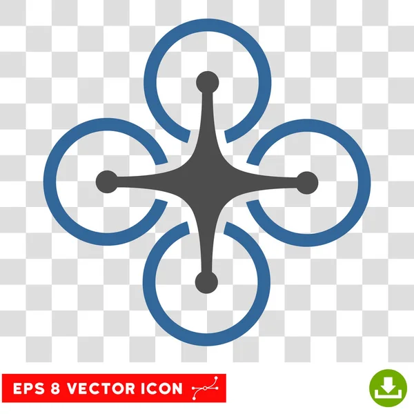 Airdrone eps Vektorsymbol — Stockvektor