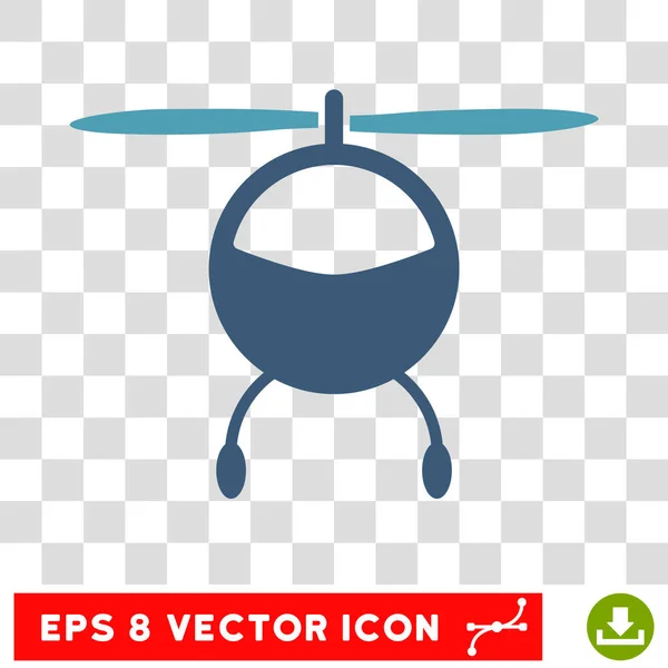 Helikopter eps Vektorsymbol — Stockvektor