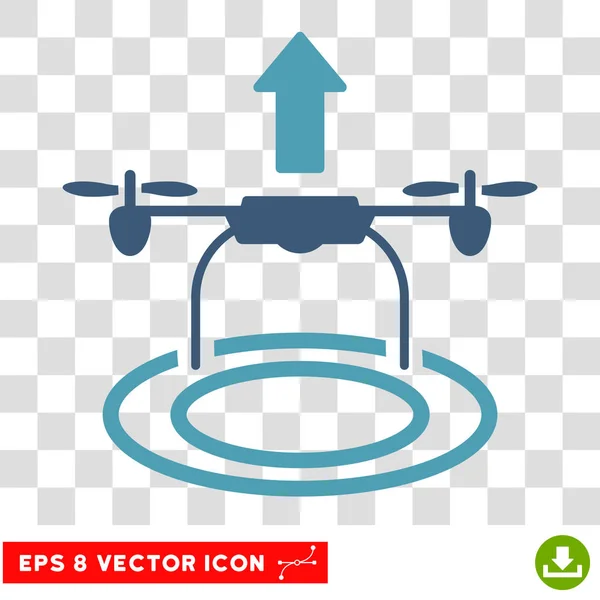 启动无人机 Eps 矢量图标 — 图库矢量图片
