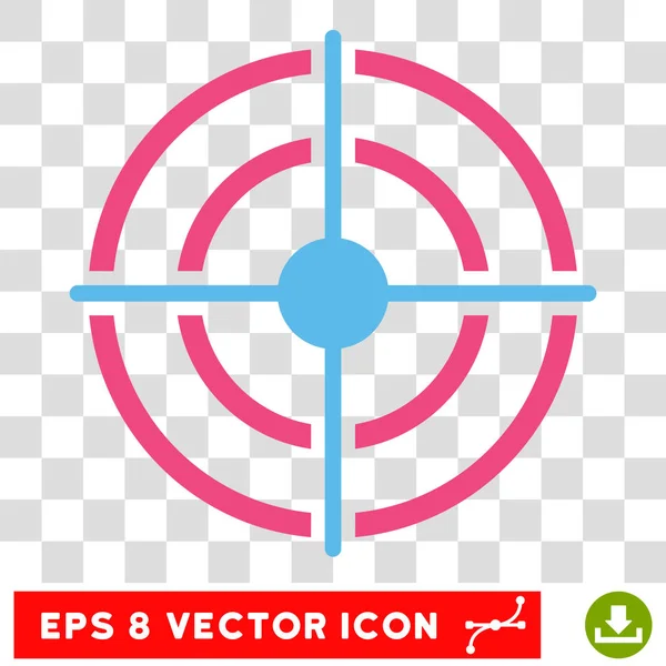 Целевая векторная икона Eps — стоковый вектор