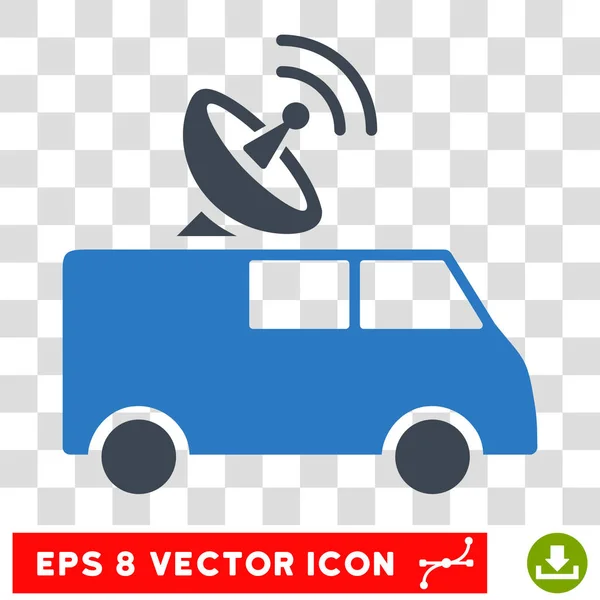Rádio controle de carro Eps Vector Ícone — Vetor de Stock