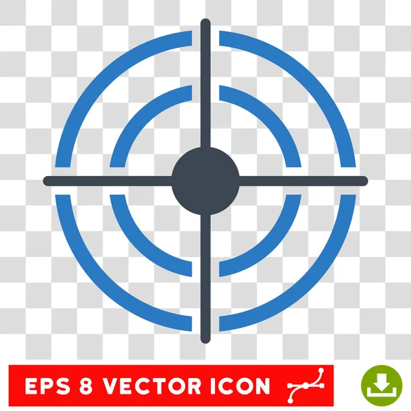 Icône vectorielle Eps cible — Image vectorielle