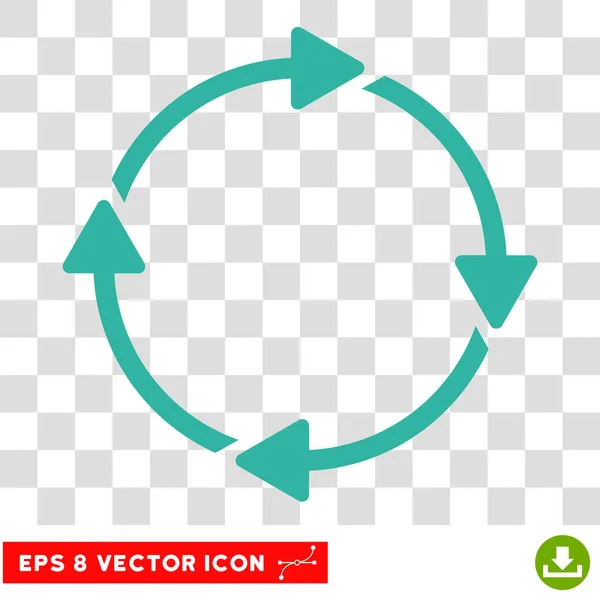 Значок поворота вектора Eps — стоковый вектор