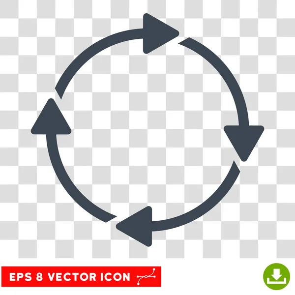 Ícone do vetor de Eps da rotação — Vetor de Stock