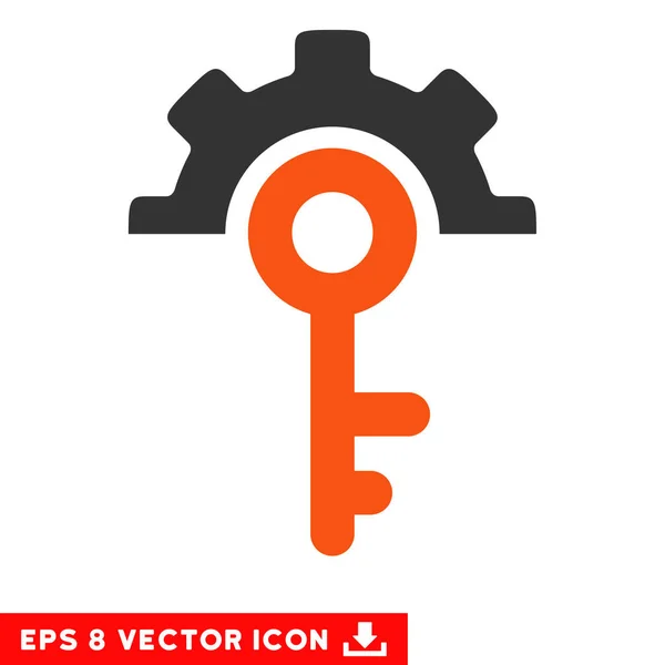 Opciones clave Vector Eps icono — Vector de stock