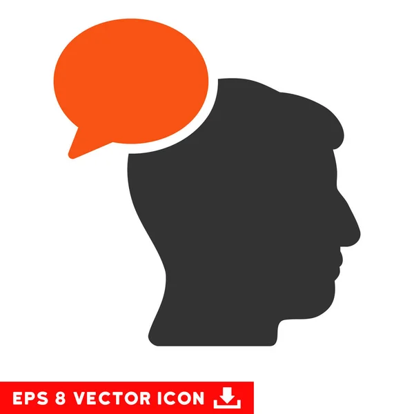 Idéia de pessoa Vector Eps Icon — Vetor de Stock