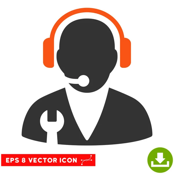 Unterstützung Manager Vektor eps Symbol — Stockvektor
