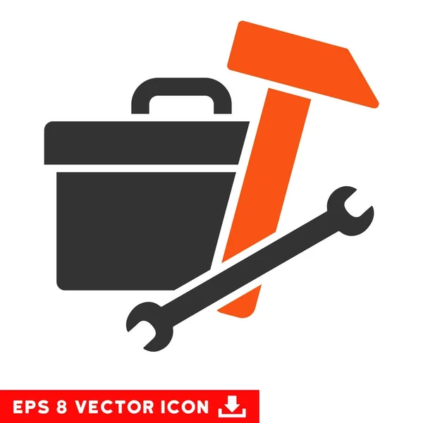 Toolbox Vector Eps Icon — Stock Vector