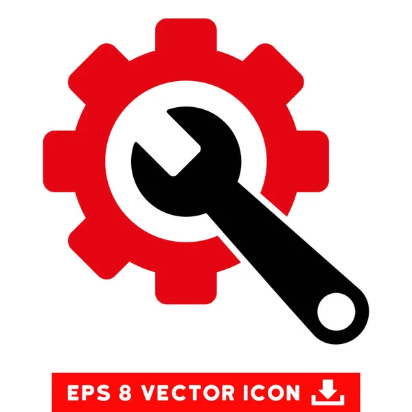 Équipement et clé vectoriel Eps Icône — Image vectorielle