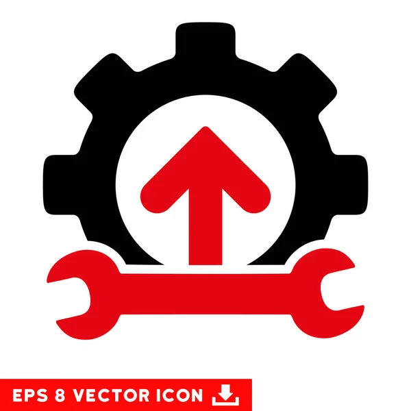 Herramientas de integración de engranajes Vector Eps Icono — Vector de stock
