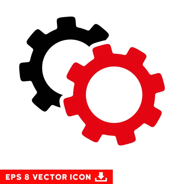 Шестерні Векторні піктограми Eps — стоковий вектор