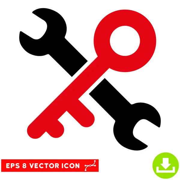 Key Tools Vector Eps Icon — Stock Vector