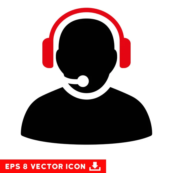 Icône Eps vectoriel opérateur — Image vectorielle