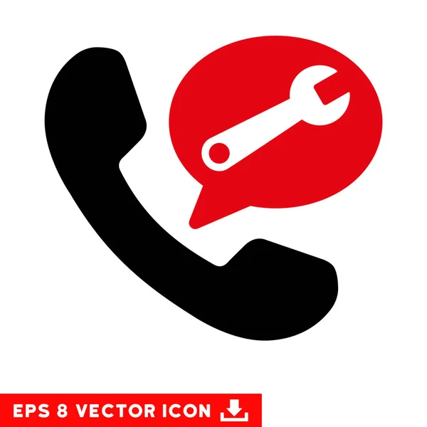 Service téléphonique Message vectoriel Eps Icône — Image vectorielle