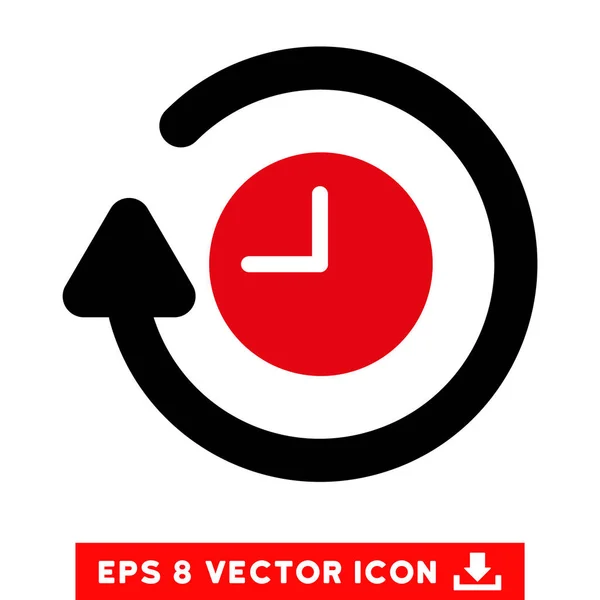 Repeat Clock Vector Eps Icon — Stock Vector