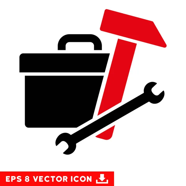 Caixa de ferramentas Vector Eps Icon — Vetor de Stock