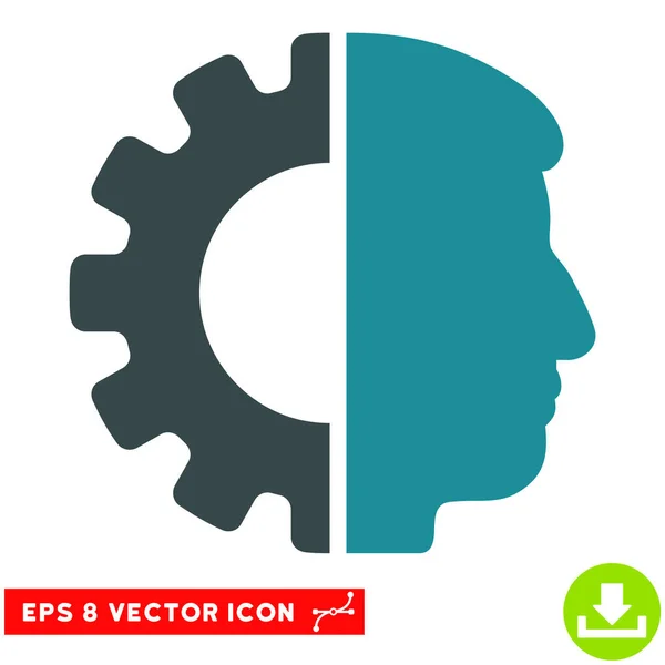 Android Head Vector Eps icono — Vector de stock