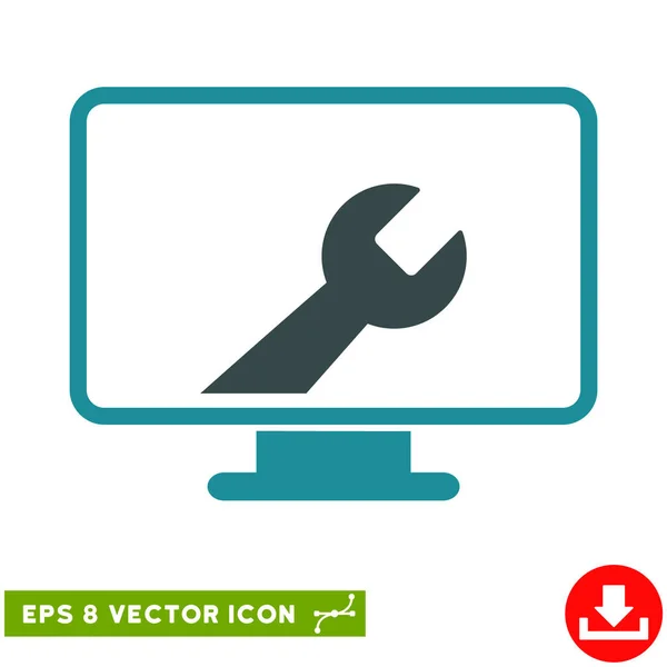 Desktop Optionen Vektor eps Symbol — Stockvektor