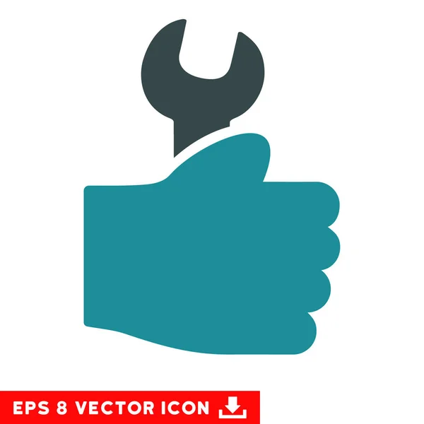 Serviço Mão Vector Eps Ícone — Vetor de Stock