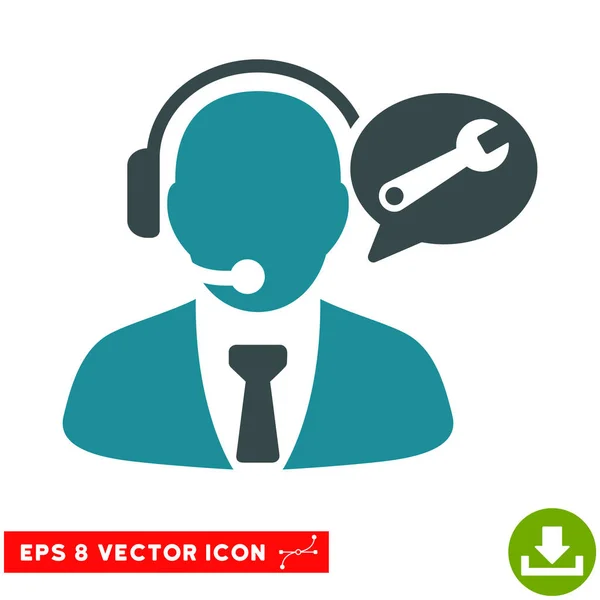 Gestionnaire de services Message Vector Eps Icon — Image vectorielle