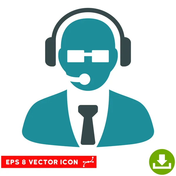 Administrador de Soporte Vector Eps Icono — Archivo Imágenes Vectoriales