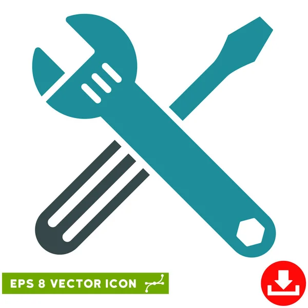 Tools Vector Eps Icon — Stock Vector