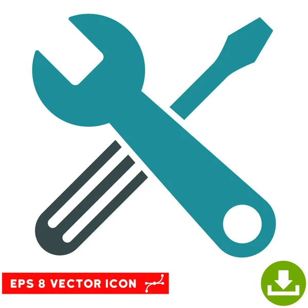 Ferramentas Vector Eps Ícone — Vetor de Stock