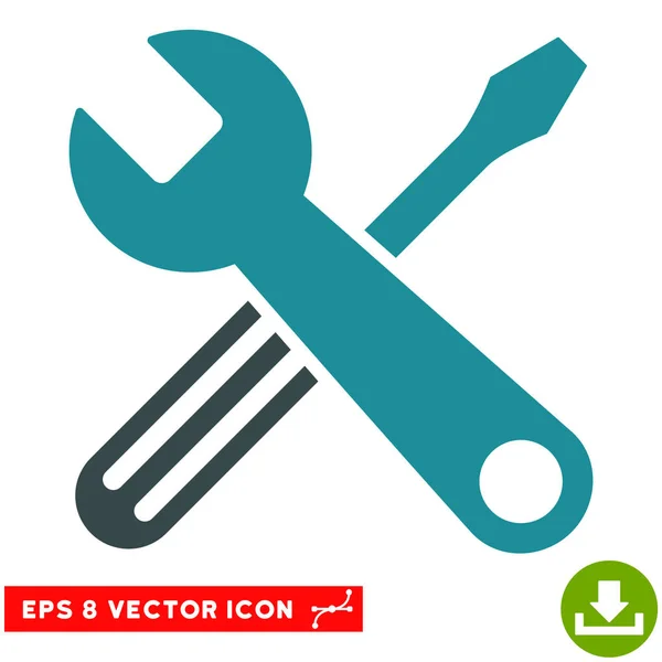 Herramientas Vector Eps Icono — Vector de stock