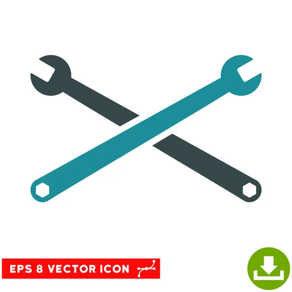 Гайкові ключі Векторні піктограми Eps — стоковий вектор